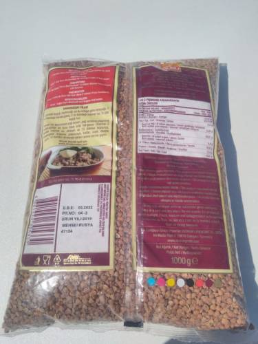 Duru Kavrulmuş Karabuğday (Greçka) 1 kg *4 adet - 1